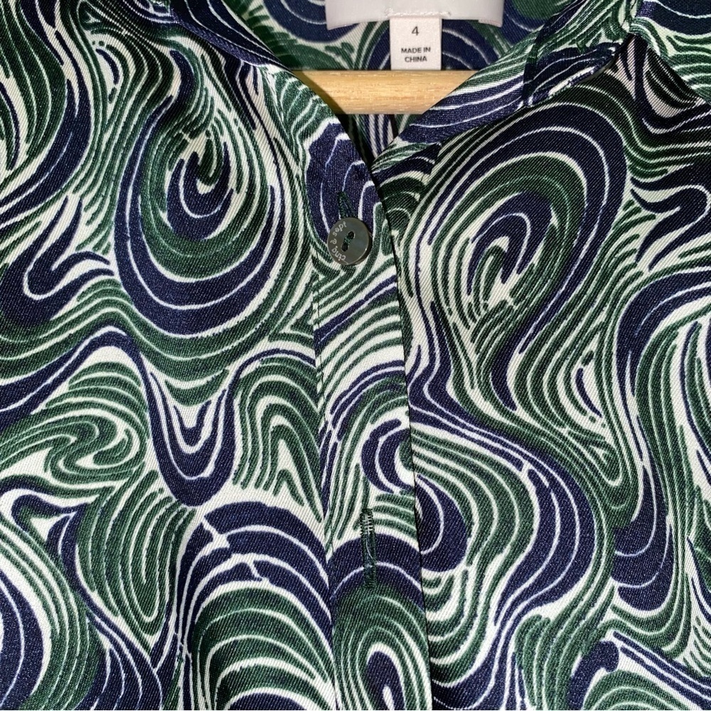 NWT Cinq à Sept Janine Faux Wrap Mini Dress Size 4 - Picture 4 of 7